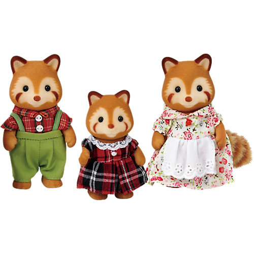 Набор "Семья Красных панд", 3 фигурки, Sylvanian Families от Эпоха Чудес