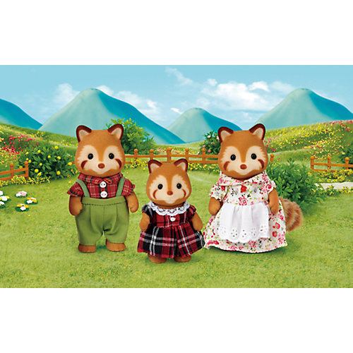 Набор "Семья Красных панд", 3 фигурки, Sylvanian Families от Эпоха Чудес