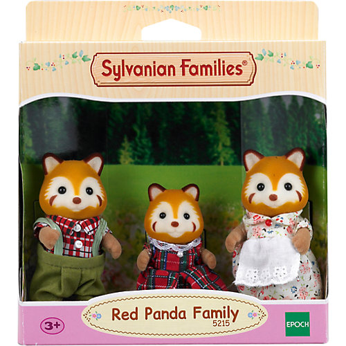 Набор "Семья Красных панд", 3 фигурки, Sylvanian Families от Эпоха Чудес