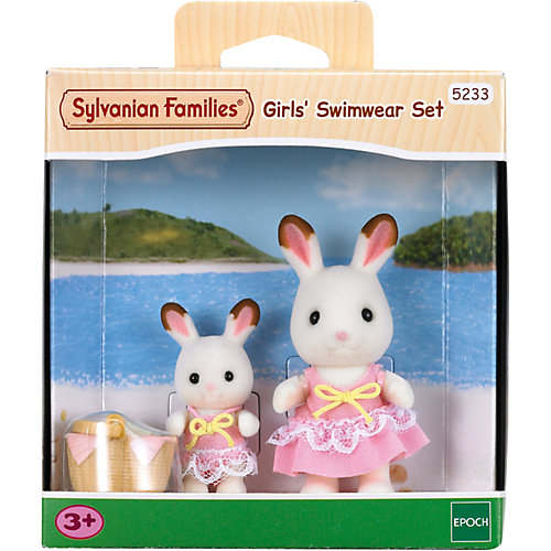 Набор "Кролики в купальных костюмах", Sylvanian Families от Эпоха Чудес