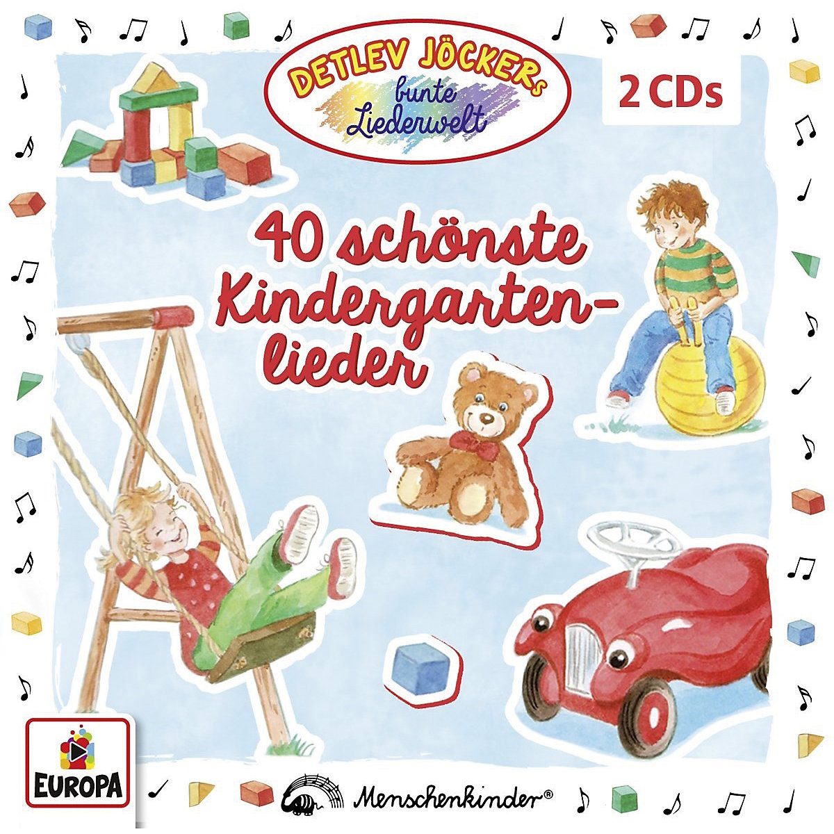 EUROPA CD Detlef Jöcker 40 schönste Kindergartenlieder