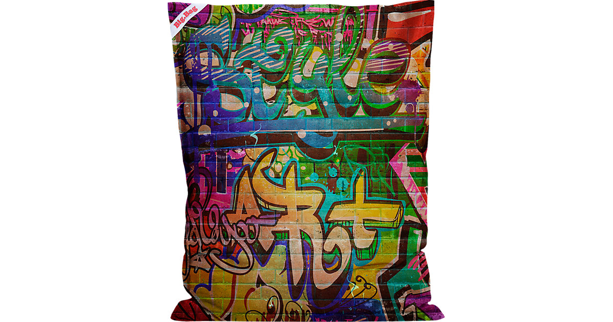 Sitting Point · Sitzsack BigBag GRAFFITI, 130 x 170 cm Gr. 130 x 170 Sitting Point · Sitzsack BigBag GRAFFITI, 130 x 170 cm Gr. 130 x 170