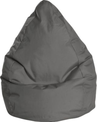 Sitzsack BeanBag BRAVA XXL, 80 x 130 cm, anthrazit