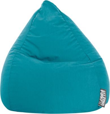 Sitzsack BeanBag EASY L, 70 x 90 cm, smaragd blau