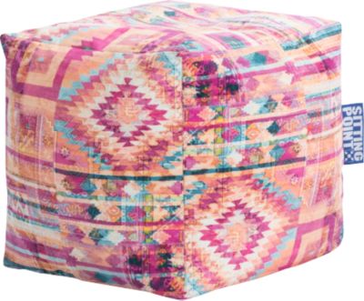 Sitzhocker Cube BURSA mehrfarbig