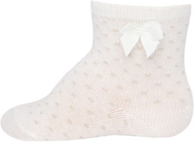 Baby Socken , Pnktchen beige Gr. 27-30 Mdchen Kinder