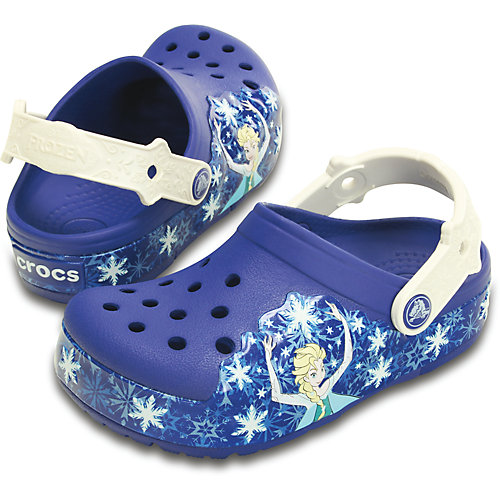 Сабо CROCS Lights Frzen Clg K - синий от crocs