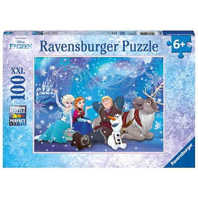 Puzzle, 100 Teile XXL, 49x36 cm, Disney Die Eiskönigin: Eiszauber