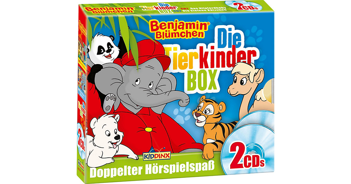 CD Benjamin Blümchen - Die Tierkinder Box Hörbuch
