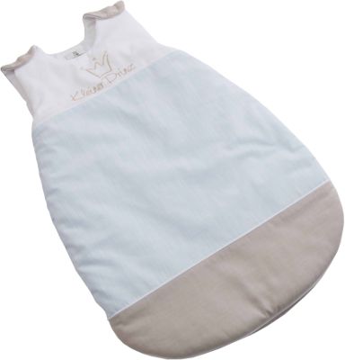 Rosa oder Cream Babyschlafsack von Kleiner Prinz oder Kleine Prinzessin 70 Blau 