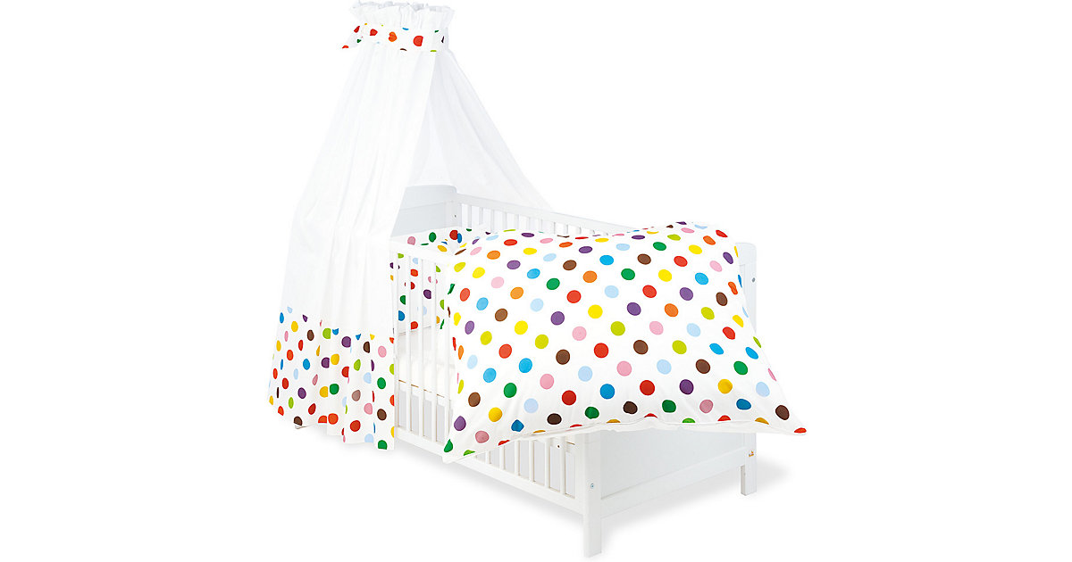 Pinolino · Bettset Dots, 3-tlg. Gr. 100 x 135 Pinolino · Bettset Dots, 3-tlg. Gr. 100 x 135