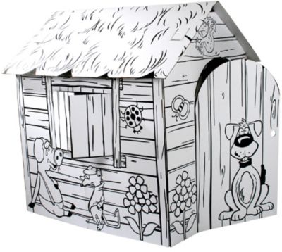 Веселая ферма. Домик из картона, CartonHouse