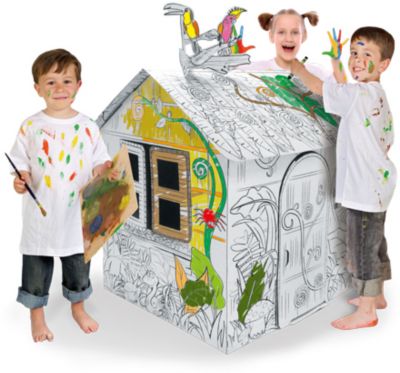 Домик из картона "Джунгли", CartonHouse