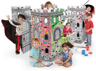 Домик из картона "Крепость", CartonHouse