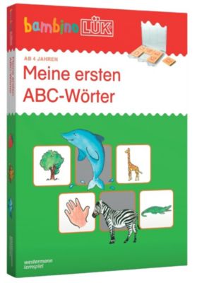 Buch - bambino LK: Meine ersten ABC-Wrter, Kontrollgert mit Spiralbuchblock