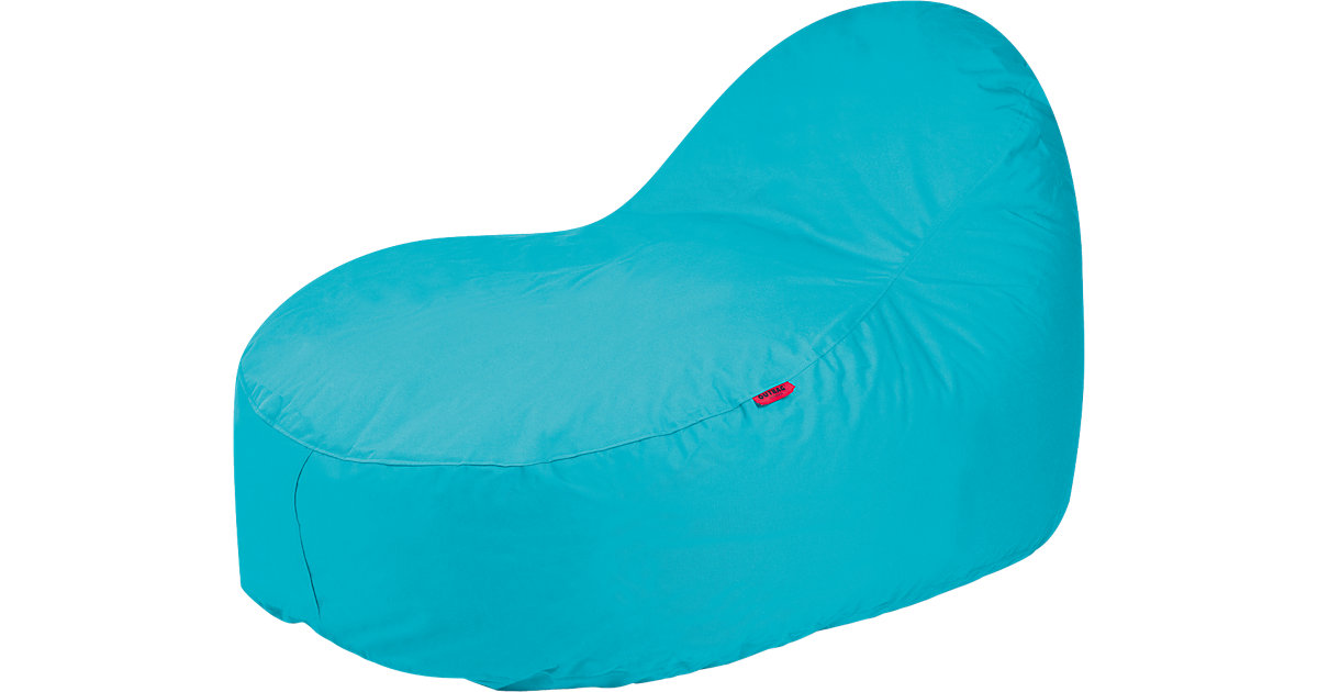 Outdoor-Sitzsack Slope XL, Plus, aqua blau
