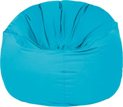 Outdoor-Sitzsack Donut, Plus, aqua blau