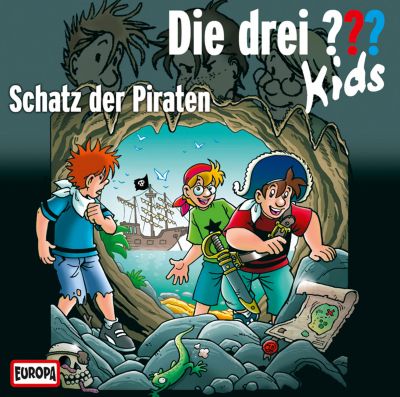 CD Die Drei ??? Kids 50 Schatz der Piraten