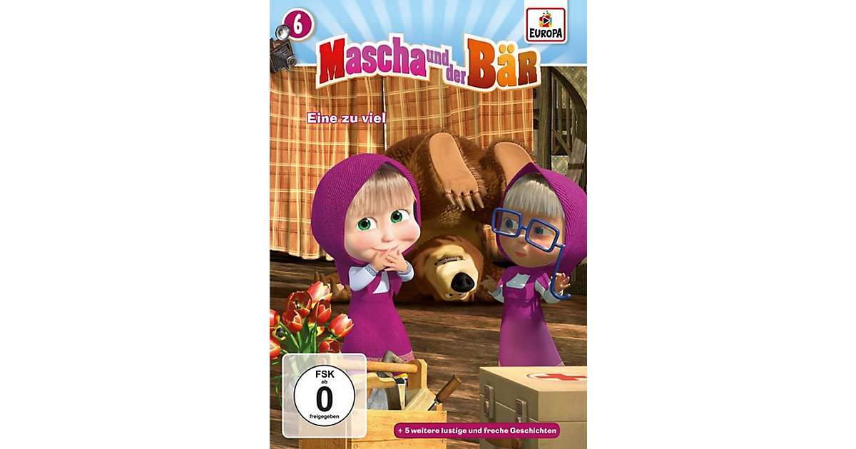 DVD Mascha und der Bär 06 - Eine zu viel Hörbuch