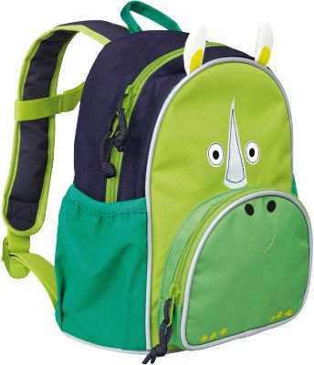 Kindergarten Rucksack 4kids, Mini Backpack, Wildlife Rhino, Lässig | myToys