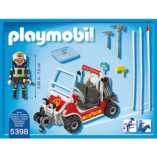 Конструктор Playmobil "Городской Аэропорт" Пожарный квадроцикл от PLAYMOBIL®
