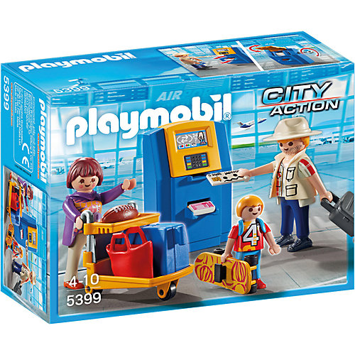 Конструктор Playmobil "Городской Аэропорт" Семья на регистрации от PLAYMOBIL®