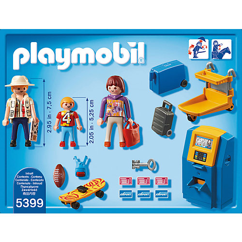 Конструктор Playmobil "Городской Аэропорт" Семья на регистрации от PLAYMOBIL®