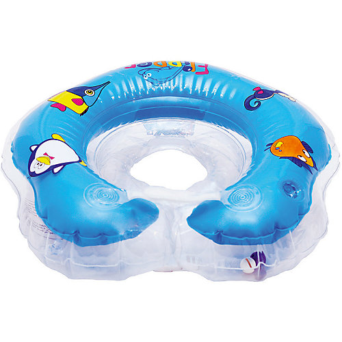 Круг на шею Flipper FL001 для купания малышей 0+, Roxy-Kids, голубой от Roxy-Kids