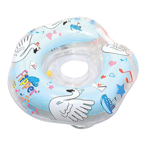 Круг на шею Flipper Swan Lake Мusic для купания 0+ "Лебединое озеро", Roxy-Kids, голубой от Roxy-Kids