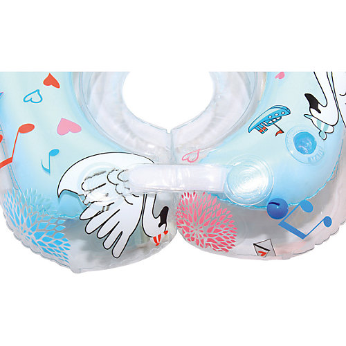 Круг на шею Flipper Swan Lake Мusic для купания 0+ "Лебединое озеро", Roxy-Kids, голубой от Roxy-Kids