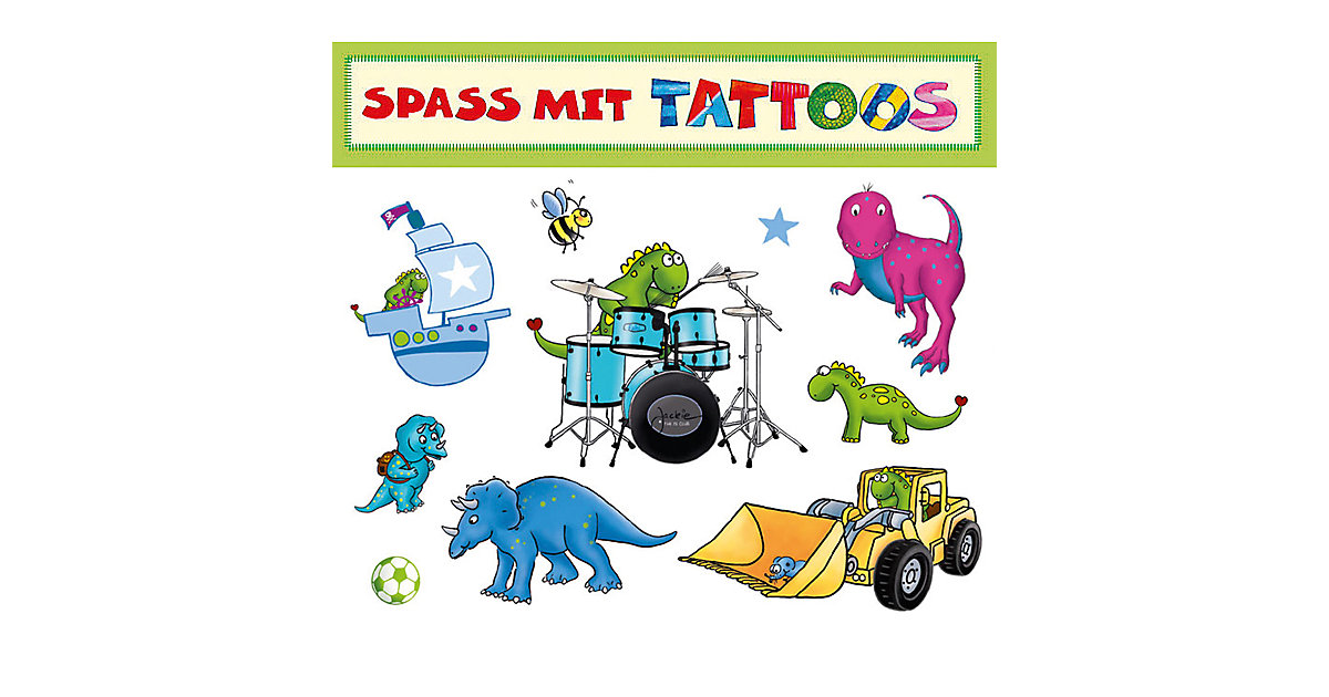 Tattooset Jungen, 6-tlg. Tattooset Jungen, 6-tlg.