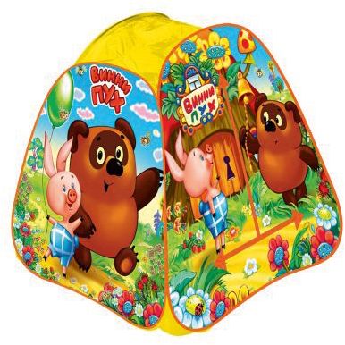 Палатка "Винни Пух", в сумке, Играем вместе
