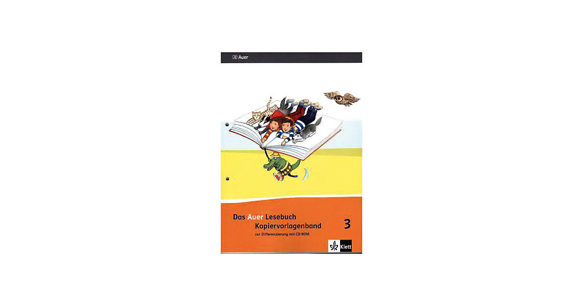 Buch - Das Auer Lesebuch, Ausgabe Bayern, Neubearbeitung 2014: 3. Schuljahr, Kopiervorlagenband zur Differenzierung mit CD-ROM