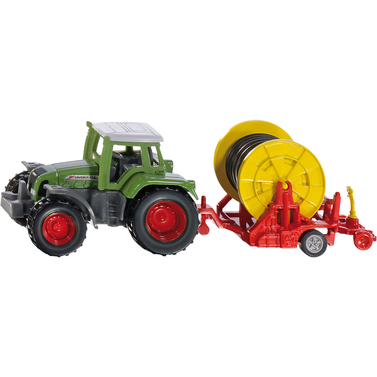 SIKU 1677 Traktor mit Bewässerungshaspel