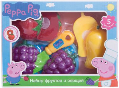 Набор "Фрукты и овощи", Свинка Пеппа