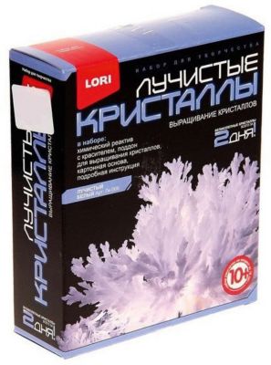 Лучистые кристаллы "Белый кристалл"