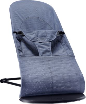 Кресло-шезлонг Balance Mesh, BabyBjorn, синий