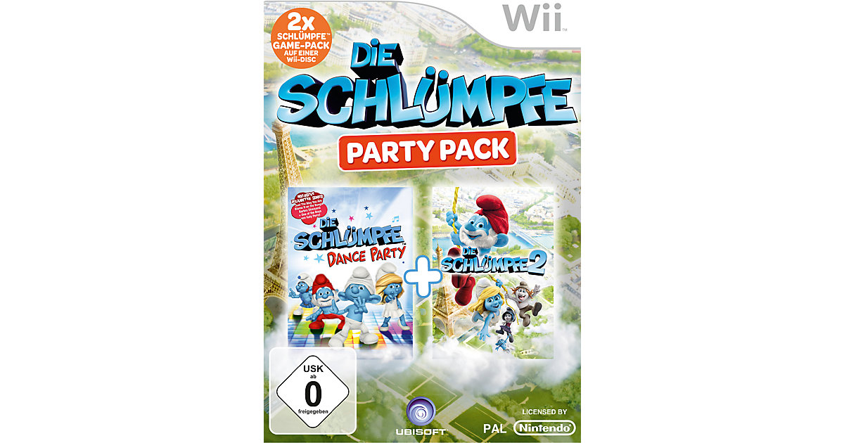 Wii Die Schlümpfe: Party Pack