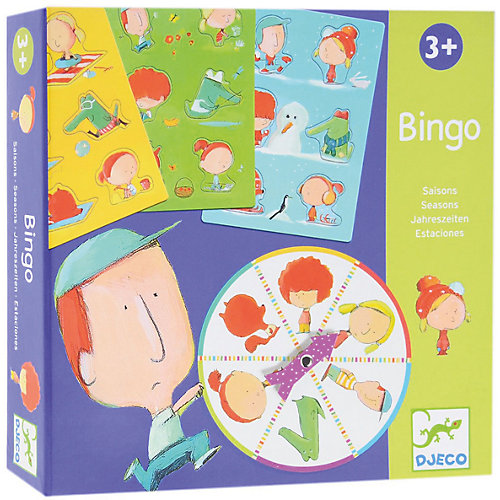 Игра Бинго Времена года, DJECO