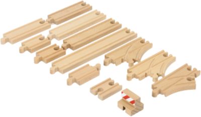 BRIO 1/4 Ausgleichsschienen Mix 4-tlg Holzeisenbahn Eisenbahn Holz Spielzeug