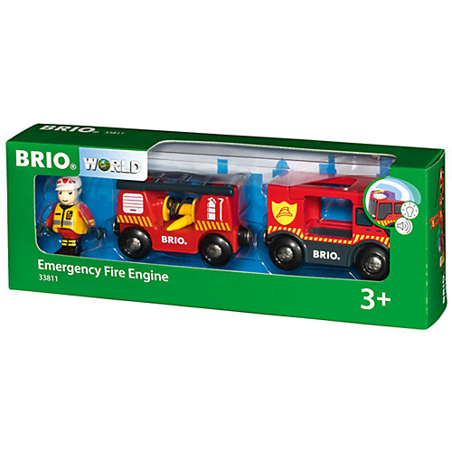 Пожарная машина BRIO ,свет,звук от BRIO