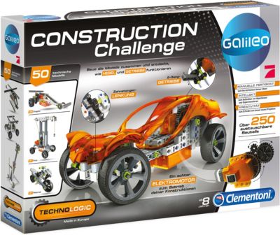 Galileo Construction Challenge Roadster und Dragster Clementoni ab 8 Jahre  OVP 