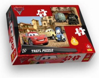 Набор пазлов "Тачки 2", 70*100 деталей, Trefl