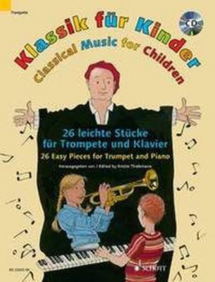 Buch - Klassik Kinder, Trompete (B) und Klavier, 1 Audio-CD Kinder