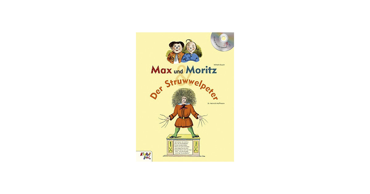Buch - Max und Moritz / Der Struwwelpeter, 1 Audio-CD