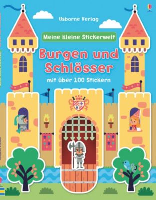 Buch - Meine kleine Stickerwelt: Burgen und Schlsser