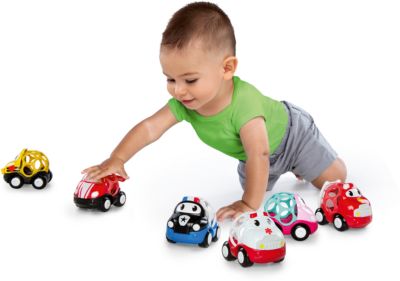 Baby- Kleinkind Go Grippers Vehicles Feuerwehrauto Greifling Auto Oball 