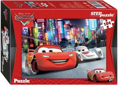 Пазл "Тачки-2", 104 детали, Step Puzzle