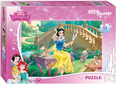 Пазл "Белоснежка", 35 деталей, Step Puzzle