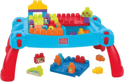 Стол для конструирования "Мой первый конструктор", MEGA BLOKS